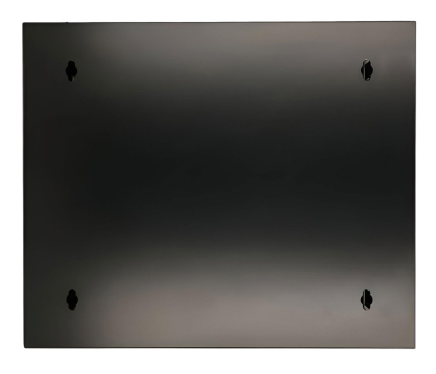 Extralink Szafka wisząca rack 6U 600x600 czarna dwusekcyjna EX.12929 - 1323213 - zdjęcie 6